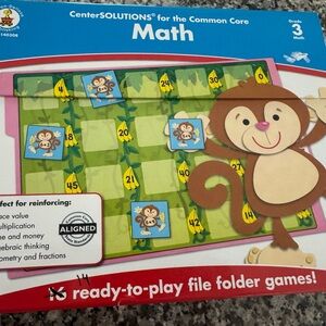 Math File Folder Game for Kids